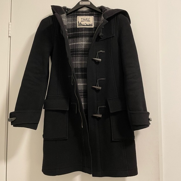 Aritzia black Pearce wool coat - Picture 1 of 2